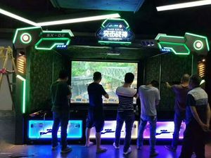เครื่องเล่นเกม LP-ST015 กล้อง 60fps ตอบสนองรวดเร็ว ความละเอียด 1920x1200 จอแสดงผล LED/LCD/DLP ติดผนัง เล่นได้หลายคน 4-8 คน ปืนเสมือนจริง - Product Image 4