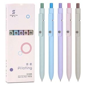 Stylos gel 0,5 mm, encre noire, pointe fine, écriture fluide, série haut de gamme, journalisation, prise de notes, mignons, pour le bureau, l'école, pour OEM - Product Image 2