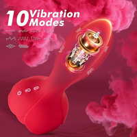 Masseur de prostate automatique à 10 modes de vibration, plug anal Longo pour hommes et femmes