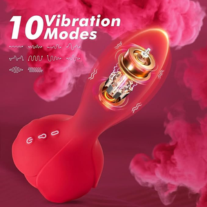 Masseur de prostate automatique à <span class=keywords><strong>10</strong></span> modes de vibration, plug anal Longo pour hommes et femmes - Product Image 2