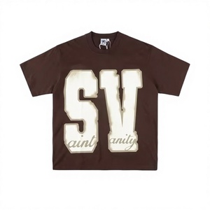 เสื้อยืดผู้ชายสไตล์ฮิปฮอป Y2K ลายฟอกสีแบบ Heavyweight น้ำหนัก 240 กรัม ผ้าฝ้าย 100% แขนสั้น พิมพ์ลาย DTG แห้งเร็ว ระบายอากาศได้ดี - Product Image 2
