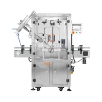 Machine de capsulage automatique anti-poussière pour boîtes en étain, aluminium et plastique, avec système de pression pour le couvercle
