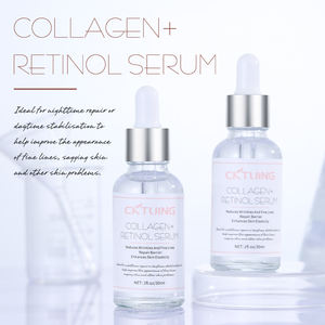 Suero Facial Orgánico Rejuvenecedor y Blanqueador, Productos para el Cuidado de la Piel, Colágeno Recombinante Profundo, Retinol - Product Image 2