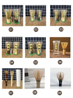 Fournisseur d'Accessoires Matcha Traditionnels Faits à la Main Japonais Zhen Matcha Fouet à Thé Matcha en Bambou Chasen en Bois avec Logo Personnalisé