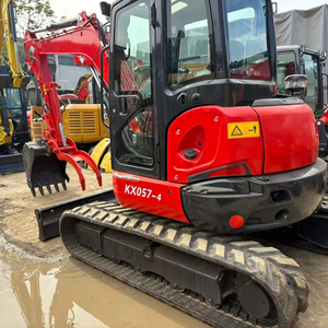 รถขุดขนาดเล็กไฮดรอลิก Kubota Kx057-4 U55-4 U55-5 รุ่นดั้งเดิม ขนาด 5 ตัน เครื่องจักรสำหรับงานดิน ชุดเครื่องยนต์และเกียร์ - Product Image 2