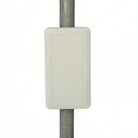 Antenne murale verticale 2400 MHz 18 dBi, antenne directionnelle à gain élevé 2,4 GHz, antenne plate extérieure Wi-Fi WLAN AP, pont sans fil