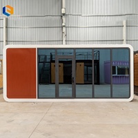Cabane en bois de pommier écologique personnalisée pour les stations balnéaires, les gîtes, les Airbnb, le camping et les applications de magasins de conteneurs préfabriqués