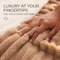 Couverture en flanelle chaude et douillette Sherpa, très populaire, pour chambre à coucher, couverture lestée pour la maison, lavable en machine, pour l'hiver
