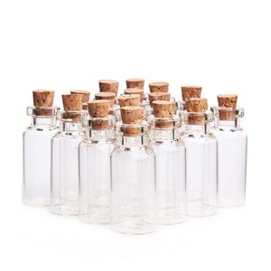 Wholesale <strong>Mini</strong> Small Glass Vial Container <strong>Bottle</strong> With Cork Stoppers - Product Image 4