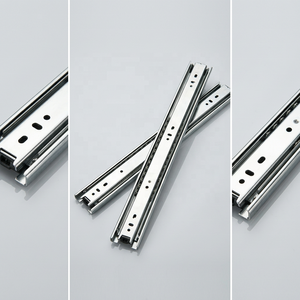 Corredera Telescópica para Cajones Meilong Hardware / Piezas para Cajones de Cocina / Corredera Telescópica para Cajones de Hierro Laminado en Frío <span class=keywords><strong>con</strong></span> Rodamientos de Bolas - Product Image 4