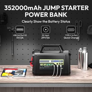 Yesper P5 Factory Hot Sale 8000A Current <b>Battery</b> 12V/<b>24V</b> Heavy Duty P5 High Capacity <b>Battery</b> 352000mAh (1133. - Product Image 4
