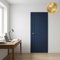 Porte Shaker à Installation Facile, Noyau en Bois Massif, Isolation Acoustique Intérieure pour Projets de Bureaux Haut de Gamme, Certifiée FSC, Cuisine, Salle de Bain