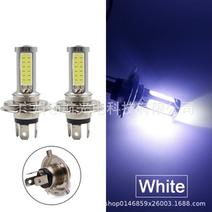 Luces antiniebla para coche H4 H4, faros delanteros con lente COB de alto brillo, luces LED de reequipamiento para coche - Product Image 3