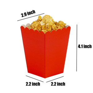 Eco Friendly Custom Printed Popcorn Bucket Takeaway Food Cups <b>Box</b> Popcorn Bucket for Potato Chips - Product Image 2