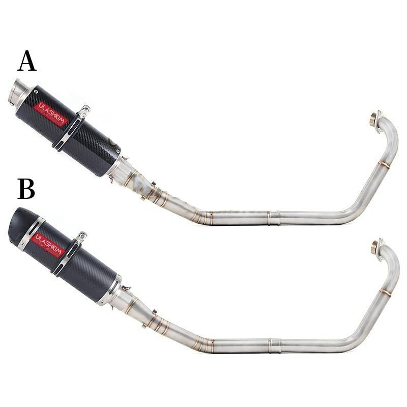 Tuyau Intermédiaire D'Échappement Moto En Acier Inox - Compatible YZF R15, MT-15, MT-125 (2008-2017) - Amélioration Puissance/Son