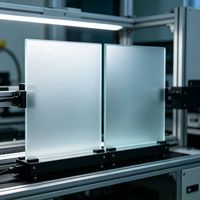Electronic Grade Anti-Newton Ring Optical Glass, Ultra Flat Frosted Glass for Precision Inspection & Electronic Equipment