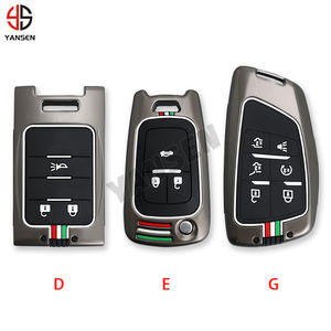 Housse de sac de <span class=keywords><strong>clé</strong></span> de voiture en alliage de Zinc pour <span class=keywords><strong>Chevrolet</strong></span> Suburban Tahoe Captiva Silverado Cruze voile <span class=keywords><strong>Orlando</strong></span> Malibu Aveo accessoires - Product Image 2