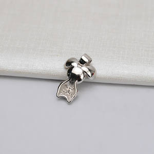 S925 Silver Female <b>Pendant</b> with Zodiac Pig Design DIY <b>Pearl</b> 8-9 Accessories Tray 601 Crystal <b>Charms</b> & <b>Pendants</b> - Product Image 2