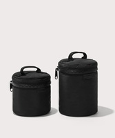 Sac de voyage personnalisé Royal Fair avec logo, sac de rangement cosmétique en polyester avec poignée, boîte organisatrice de produits de toilette pour femmes et filles