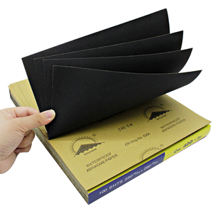 Lijas de Carburo de Silicio Húmedas y Secas 230*280mm, Papel Abrasivo Impermeable para Pulir Automoción, Metal y Madera - Product Image 1