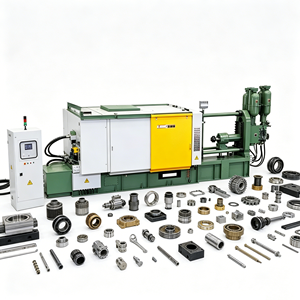 Machine de moulage sous pression à chambre froide en aluminium DCC 130 Standard, force de serrage 1300 kN, commande PLC, équipement de moulage d'alliages pour pièces automobiles - Product Image 1