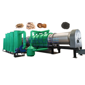 Máquina horizontal sin humo para hacer carbón vegetal, máquina para hacer carbón a partir de troncos, horno de carbonización de alto rendimiento - Product Image 1