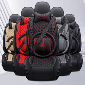 Coprisedile Auto Universale Royal Armor, Rivestimento Completo in Pelle NAPPA PVC di Lusso, Stile Business per Tutte le Stagioni - Product Image 3