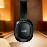 KAKUSIGA BT 6.0 ANC Headphone Nirkabel Over-ear Peredam Kebisingan dengan Handfree untuk Perjalanan, Hiking, dan Aktivitas Luar Ruangan