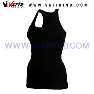 Camiseta sexy de gimnasio para mujer, camisetas sin mangas lisas para culturismo, venta al por mayor - Product Image 6