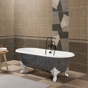 Bañeras independientes de hierro fundido de 1750 mm con patas, bañeras esmaltadas <span class=keywords><strong>en</strong></span> porcelana con patas de gato, acabado mosaico - Product Image 2