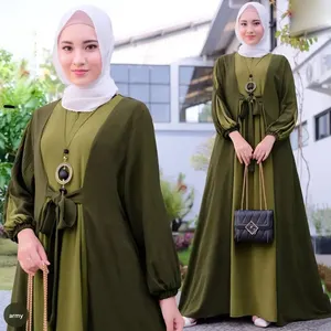 dubai open abaya custom Ethnic Long Sleeve Stand Collar muslim dress Moroccan Kaftan open abaya women muslim dress abaya