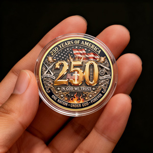 Moneta Commemorativa Personalizzata per Anniversario, <span class=keywords><strong>20</strong></span>° Anniversario di Matrimonio, Monete Aziendali con Slogan e Logo - Product Image 1