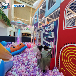 Parque infantil de interior en centro comercial con gran piscina de bolas Parque interactivo de <span class=keywords><strong>juegos</strong></span> de aventura - Product Image 5