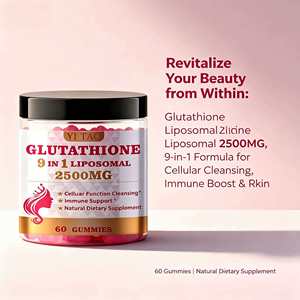 Gummies 9-en-1 au glutathion Glow from Within, marque privée |   Formule riche en antioxydants pour une peau plus éclatante et une détoxification - Product Image 3