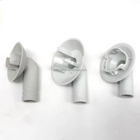 Bac de drainage extérieur en plastique sur mesure pour climatiseur avec connecteur de sortie d'eau pour la collecte des condensats