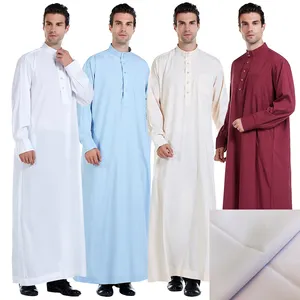 Groothandel Islamitische Kleding Vae Saudi Arabische Alaseel Thobe Voor Moslim Mannen