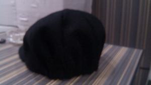 Cricket Baggy <b>Cap</b> <b>Black</b> Color With Embroidery Logo - Product Image 3