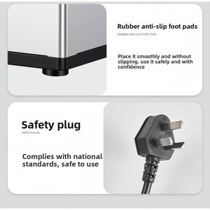 Trituratore <span class=keywords><strong>Elettrico</strong></span> Commerciale in Acciaio Inox Multifunzione per Verdure, Affettatrice per Ristoranti, Uso per Patate e Limoni - Product Image 5