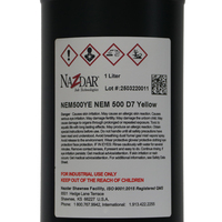 Nazda 500 UV pour imprimantes UV à plat 1000ML Vente en gros Séchage rapide Haute adhérence Impression numérique Couleurs vives industrielles 100%