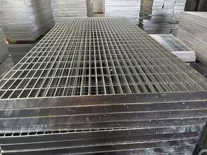 Fábrica Preço Direto Metal Construção Personalizado Materiais Metálicos Quente Mergulhado Grating De Aço Galvanizado 32X5mm - Product Image 2
