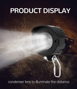 SZFJ Vente en gros d'usine, éclairage de vélo 650 lumens, ODM/OEM, ensemble d'éclairage pour vélo électrique D-030, éclairage de vélo <span class=keywords><strong>LED</strong></span> - Product Image 2