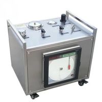 Bomba Neumática de Alta Calidad LU-LKD-80-RC para Pruebas de Líquidos, Banco de Pruebas Hidrostáticas con Registrador de Gráficos