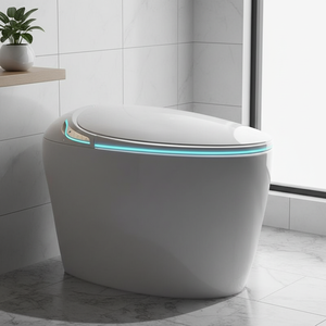 Inodoro Inteligente Moderno con Bidé Integrado, Inodoro Inteligente para Baño, Montado en el Suelo, para el Hogar y Hoteles, Modelo M919-GS - Product Image 2