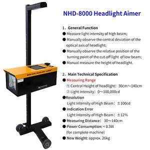 Тестер фар автомобиля NHD-8000 ручной автомобильный тестер фар один год гарантии - Product Image 6