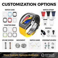 Montres de sport de luxe légères pour hommes Montres mécaniques automatiques ultra-légères Montres pour hommes tendance d'affair