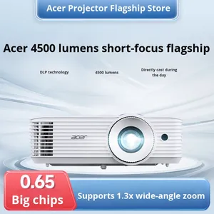 <span class=keywords><strong>Projecteur</strong></span> <span class=keywords><strong>Acer</strong></span> DH700 amélioré, 4500 lumens, 1080P, zoom large 1,3x, courte focale, DLP, haute luminosité, projection directe HD en plein jour - Product Image 2