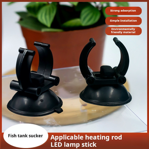 Cổ phiếu màu đen nhựa Fish Tank ống nước Fixer Aquarium sưởi ấm Rod giữ lại <span class=keywords><strong>clip</strong></span> cá Bát đèn <span class=keywords><strong>Hose</strong></span> kẹp Aqua phụ kiện - Product Image 6