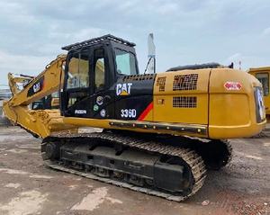 รถตักดินไฮดรอลิกรถขุดตีนตะขาบ336DL 336D2L 336D2 336D สำหรับแมวสภาพการทำงานที่ดีเยี่ยม - Product Image 4