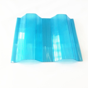 Revêtement de mur ondulé en fibre de verre FRP GRP au design moderne personnalisable <span class=keywords><strong>pour</strong></span> la décoration de toit de bâtiment commercial et d'entrepôt - Product Image 4