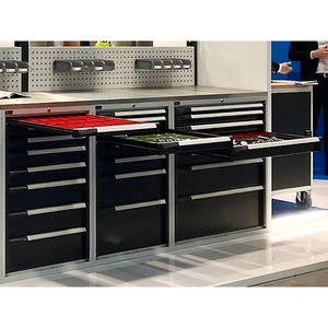 Cajonera azul Fami Master con 7 cajones grandes y extensión ajustable 1020x726x1000mm - Product Image 6